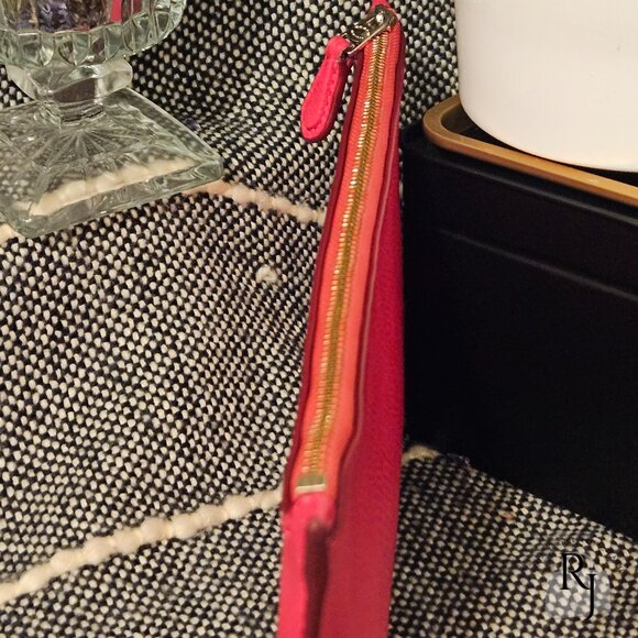 Coach Skinny Zip Pouch Case - Pink - Picture 8 of 10